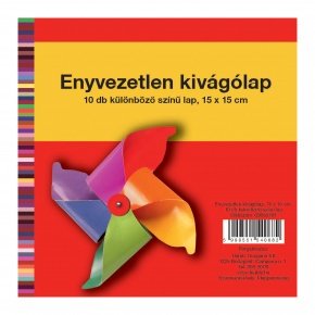 Herlitz Kivágólap/10 15x15cm