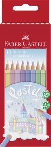 Faber-Castell Színes ceruza készlet 10db-os pasztell hatszögletű