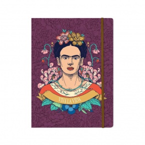 Clairefontaine gumis mappa (24x32 cm) Frida Kahlo, 2-féle (5)