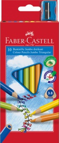 Faber-Castell Színesceruza GRIPJunior háromszögű 10db-os