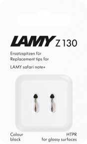 Lamy safari note+ digitális toll cserélhető hegy (M, 2db/doboz), fekete, Z130