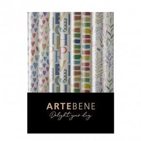 Artebene tekercses csomagolópapír (70x150 cm) Happy Birthda, színes mintás, 4-féle (3)