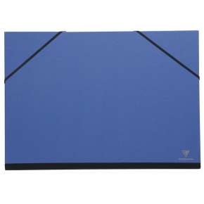 Clairefontaine rajzlaptartó mappa (52x72 cm, gumis) kék