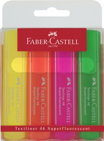 Faber-Castell Szövegkiemelő 4db/szett