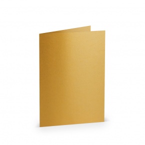 Rössler A/6 karton, 2 részes (10,5x14,8 cm, 220 g) metál arany