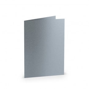 Rössler A/6 karton, 2 részes (10,5x14,8 cm, 220 g) metál ezüst