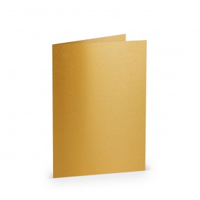 Rössler B/6 karton, 2 részes (12/24x16,9 cm, 220 g) metál arany