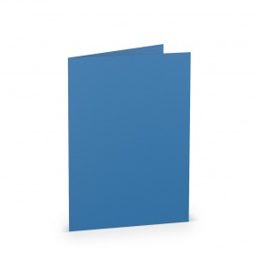 Rössler B/6 karton, 2 részes 120/240x169 mm 220gr. acél kék