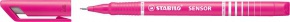 Stabilo Sensor rugós hegyű tűfilc, pink