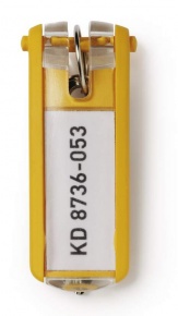 Durable kulcsklip, sárga