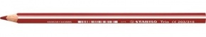 Stabilo Trio vastag színes ceruza cseresznye piros
