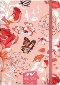 Lizzy JOY Calendar heti tervező B6 Butterfly