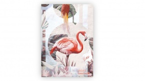 Lizzy Heti Tervező B6 design, Abstract Flamingo (2025)