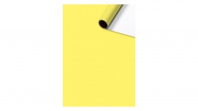 Stewo tekercses csomagolópapír (70x200 cm) sárga, Uni Plain