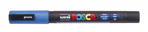 Uni Posca Filctoll PC-3ML Csillámló Kék (L33)