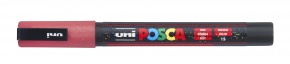 Uni Posca Filctoll PC-3ML Csillámló Piros (L15)
