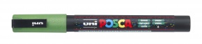 Uni Posca Filctoll PC-3ML Csillámló Zöld (L6)