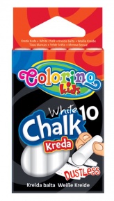 Colorino 10db-os fehér kréta pormentes