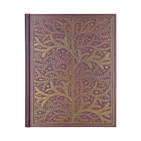 BSB notesz (18,5x23cm, 192 old. vonalas, arany gerinc) Gilded Woodland (5)