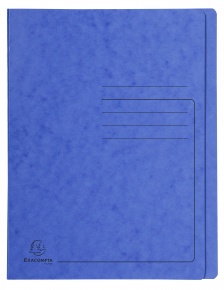 Exacompta gyorsfűző, A4, 355g, kék