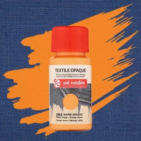 Talens Art Creation Textilfesték, Opaque (50ml) 2502 Warm orange