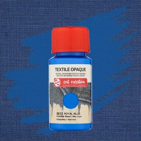 Talens Art Creation Textilfesték, Opaque (50ml) 5013 Royal blue