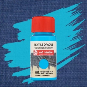 Talens Art Creation Textilfesték, Opaque (50ml) 5024 Turquoise blue