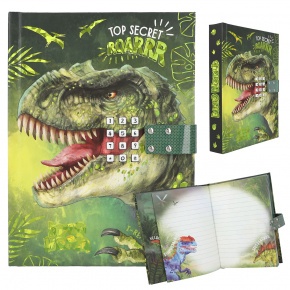 TOPModel számkódos napló, dinós, Dino World (4)