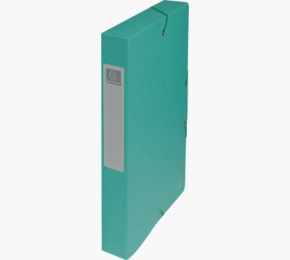 Exacompta füzetbox, A4, 40mm, 600g, zöld