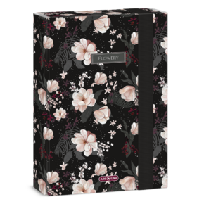 Ars Una A5 füzetbox Flowery black (5374) 24