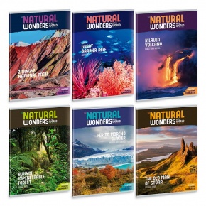 Ars Una A4 extra kapcsos füzet sima Natural Wonders (5102) 21