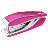 LEITZ WOW mini tűzőgép Nexxt, 10 lap, rózsaszín