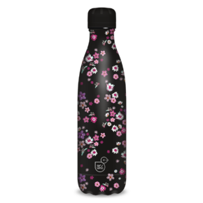 Ars Una duplafalú fémkulacs (500ml) Pearl Blossom black (5377) 24