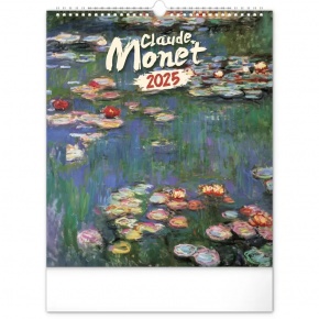 Reálszisztéma Falinaptár Claude Monet 30 × 34 cm (2025)