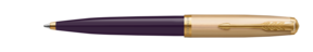 Parker Royal 51 DELUXE Golyóstoll, Arany klipsz 2123518 PLUM