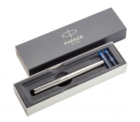 Parker Royal Jotter Töltőtoll 1955311 ROZSDAMENTES ACÉL, Ezüst klipsz