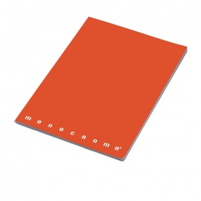 Pigna (2298871) Monocromo tűzött füzet, A4, 42 lap, vonalas, 12-féle szín