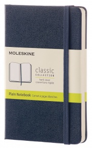 Moleskine Notesz QP012B20 Kemény Zafírkék (P) Sima