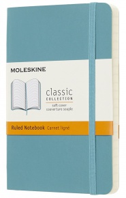 Moleskine Notesz QP611B35 Puha Hamukék (P) Vonalas