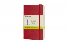 Moleskine Notesz QP613F2 Puha Skarlát Piros (P) Sima