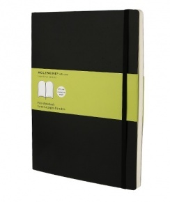 Moleskine Notesz QP623 Puha Fekete (XL) Sima