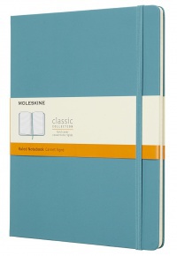 Moleskine Notesz QP090B35 Kemény Hamukék (XL) Vonalas