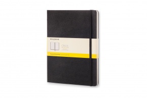 Moleskine Notesz QP091 Kemény Fekete (XL) Kockás