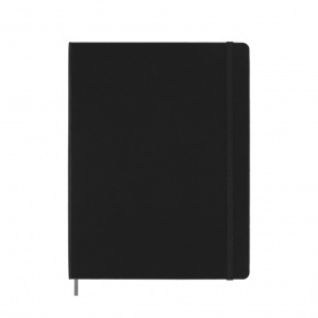 MOLESKINE SMART NOTESZ SMNL41HBK KEMÉNY FEKETE (XL) VONALAS