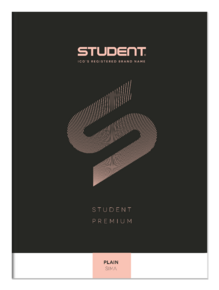 ICO Student Prémium (fekete) füzet A/4, 32lap, sima.