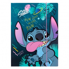 Peter Pen Gumismappa karton A/4 Stitch Disney Blue