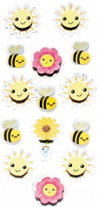 Rössler matrica méhek, nap, virágok