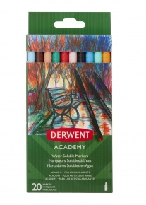 Derwent Academy akvarell filctoll készlet, 20 db