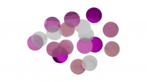 Amscan konfetti,15g, rózsaszín