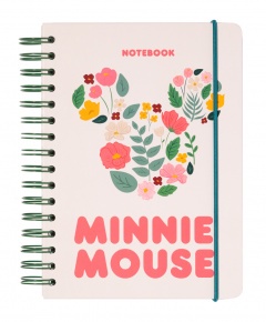 Grupo Erik Bullet Journal spirálos pontozott napló (A5), Minnie Mouse